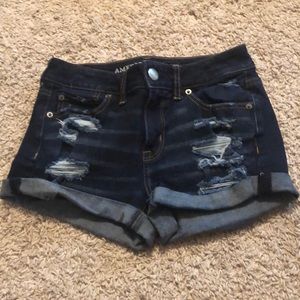 Ae High Rise Shorts